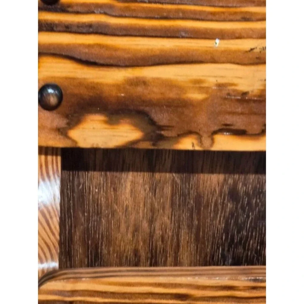 Handmade mail rack